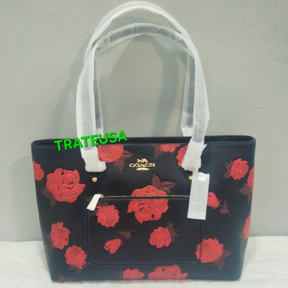 Station Tote Bag With Floral Print - Picture 2 of 16